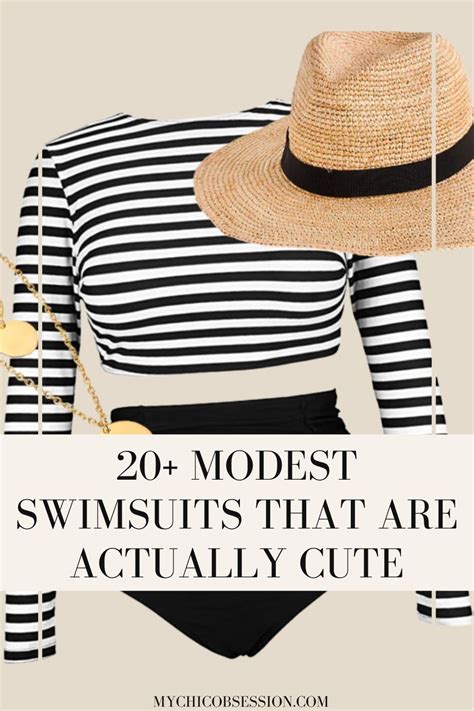 20 Chic Modest Swimsuits For Every Type Of Coverage You Want Modest Swimsuits Full Coverage