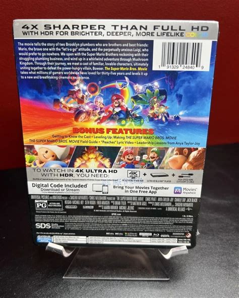 The Super Mario Bros Movie Power Up Steelbook India Ubuy