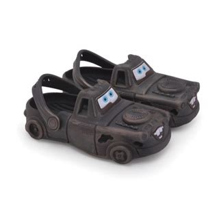 Sandália Infantil Babuche Croc Menino Carros Mate Relâmpago Mcqueen