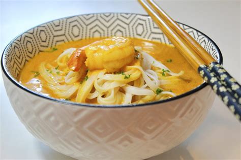 Soupe Thaï Lait De Coco Curry Aux Crevettes Les Délices De Jessy