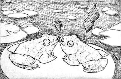 Turn The Frickin Frogs Gay Print Etsy