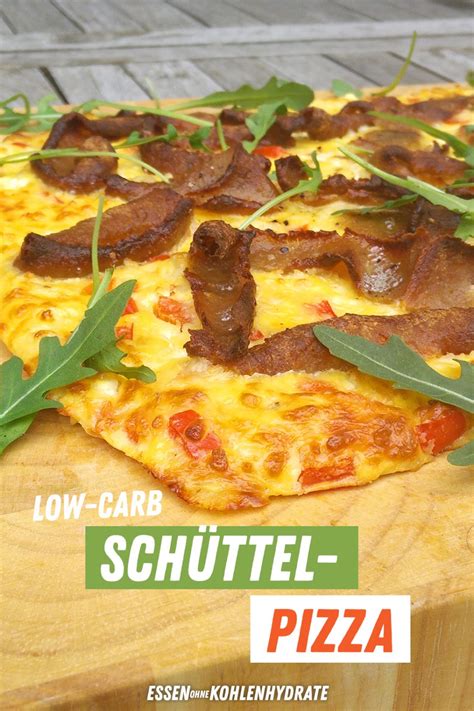 Schnelle Low Carb Sch Ttelpizza Low Carb Rezepte