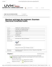 Examen Estandarizado Control De La Actividad De Producci N Pdf