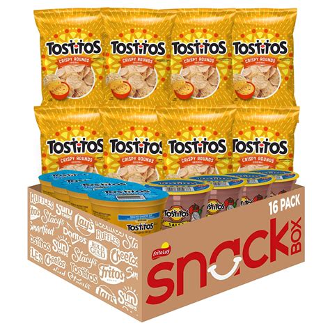 Tostitos Tortilla Chips Chip Mmf7 And Salsa Pack 3oz Tostitos Crispy Rounds And 3 8oz Medium Salsa