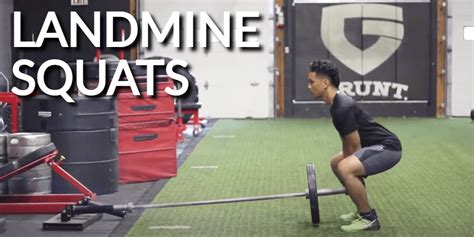 8 Variations Exploring The Benefits Of Landmine Squats Lower Body