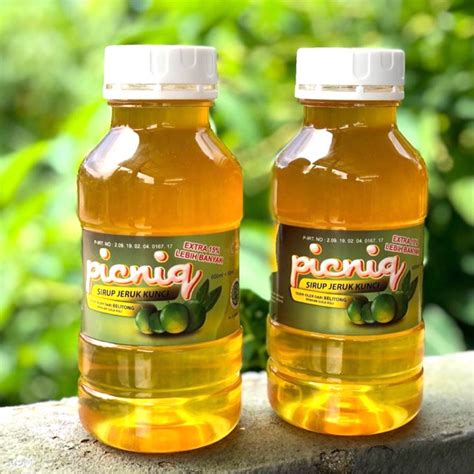 Jual Sirup Jeruk Kunci 500ml690gr Original Picniq Belitung Shopee