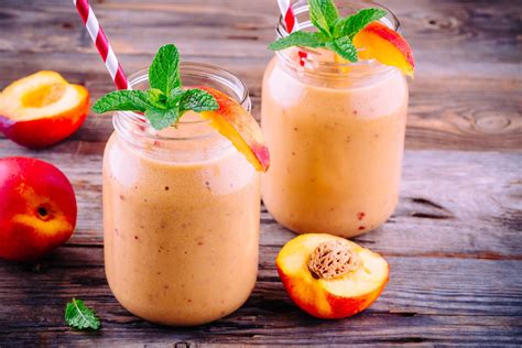 Smoothie Nectarines Et Framboises La Recette