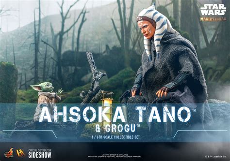 Фигурка Hot Toys Ahsoka Tano Grogu купить за 31990 руб ЧУК И ГИК Магазин комиксов