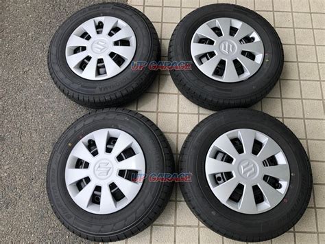 スズキ純正suzuki エブリィ純正スチール Yokohamaヨコハマ Bluearth Van Ry55 4本セット カー