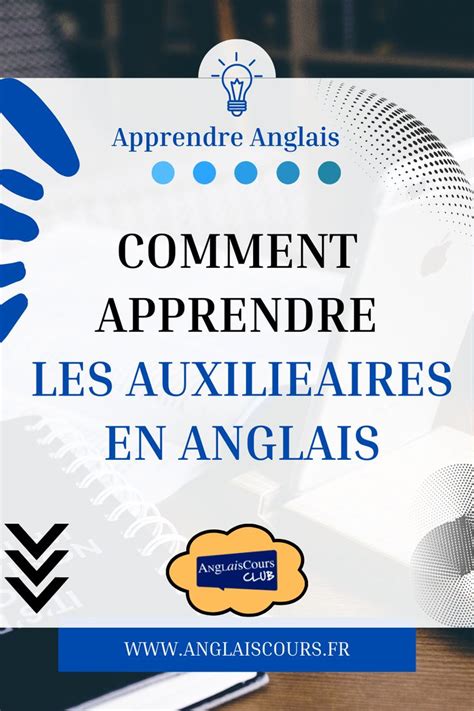 Les Auxiliaires En Anglais Have Do To Be