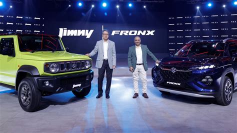 Auto Expo Maruti Suzuki Launches Fronx And Jimny To Its Suv Line Up