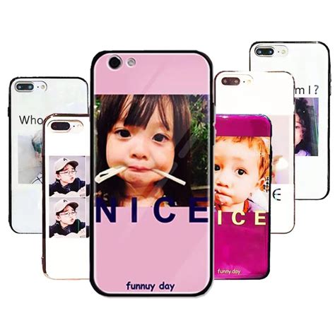 TPFIX IMD Phone Cases For iPhone 7 Plus Child Kids Photo Case For ...