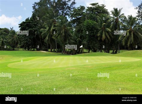 Golf course at the Constance Lemuria Resort Stock Photo - Alamy