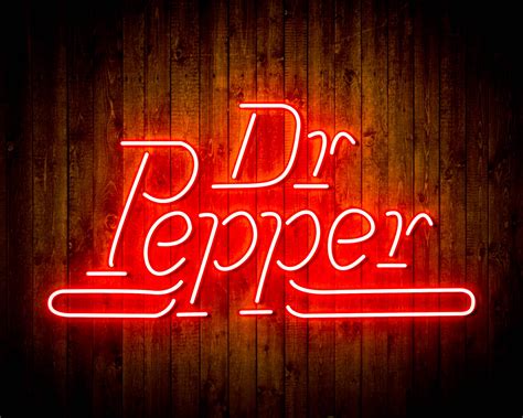 Dr Pepper 2 Handmade Neon Flex Led Sign Pro Led Sign