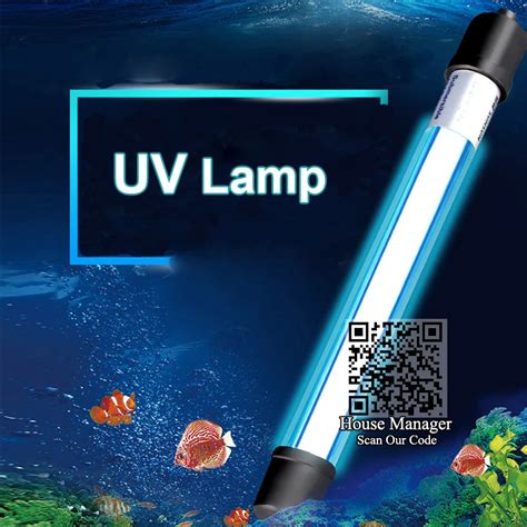 Aquarium Uv Sterilizer Ultraviolet Germicidal Lamp Uv Lamp Light To