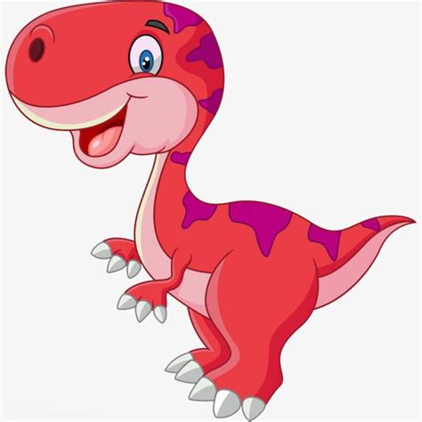 Cartoon Cute Dinosaur Clipart Vector, Cute Cartoon Pink Dinosaurs ...