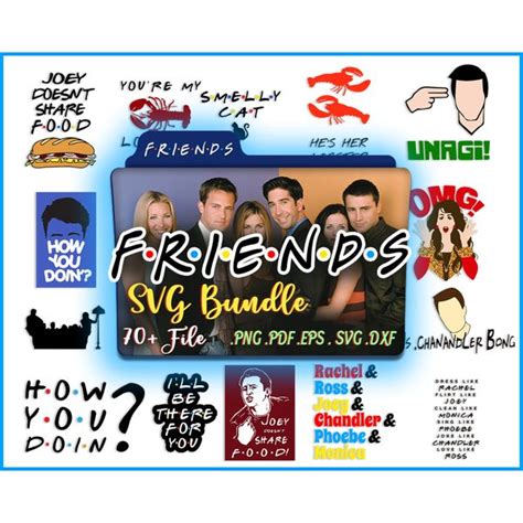 Friends Show SVG Bundle - Inspire Uplift