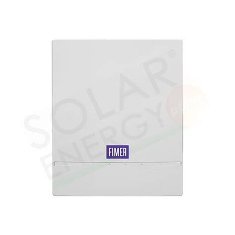 Fimer Pvs Tl Sxd Inverter Di Stringa Trifase Mppt Kw Solar