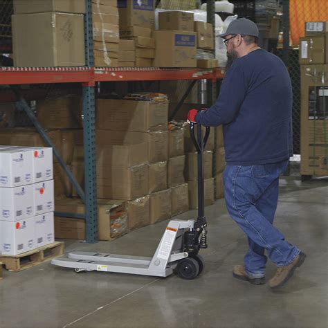 Strongway Mini Pallet Jack — 2000 Lb Capacity 47inl X 15inw Model