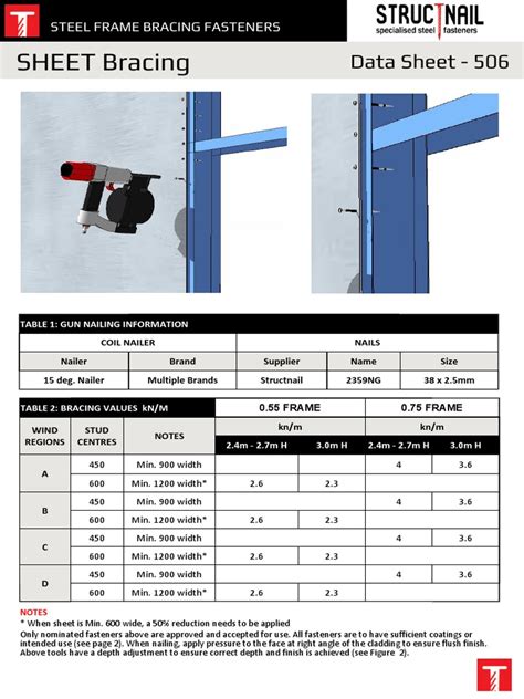 506 Steel Sheet Bracing Pdf Sheet Metal Economic Sectors