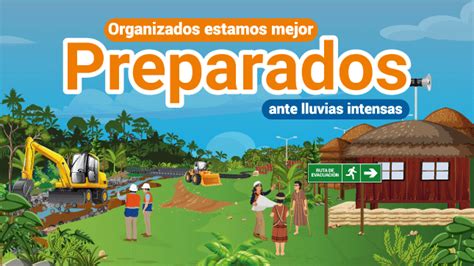 INDECI recomienda medidas de preparación ante lluvias intensas