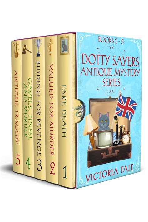 Dotty Sayers Antique Mystery Series Books 1 to 5 | Victoria Tait