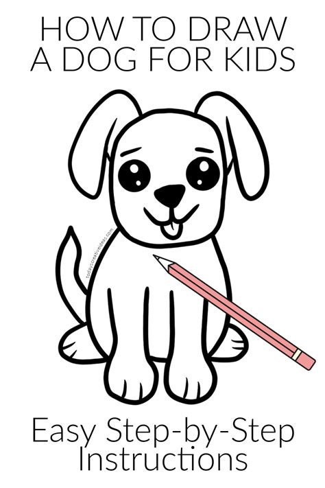 How to Draw a Cute Dog | Today's Creative Ideas