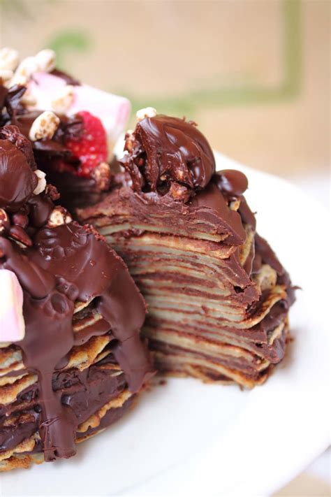 Torta Di Crêpes Al Cioccolato Dolci Gusti