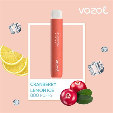 Vozol Star Cranberry Lemon Ice Queen Vape