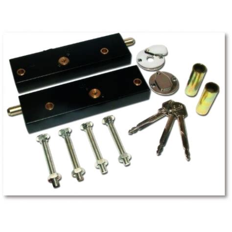 Garage Door Security Bolts One Pair Locks With 3 Keys Uk