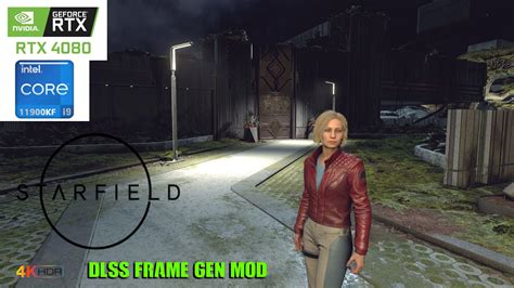 Starfield DLSS FRAME GEN MOD PC K HDR ULTRA Settings RTX X 15544 Hot