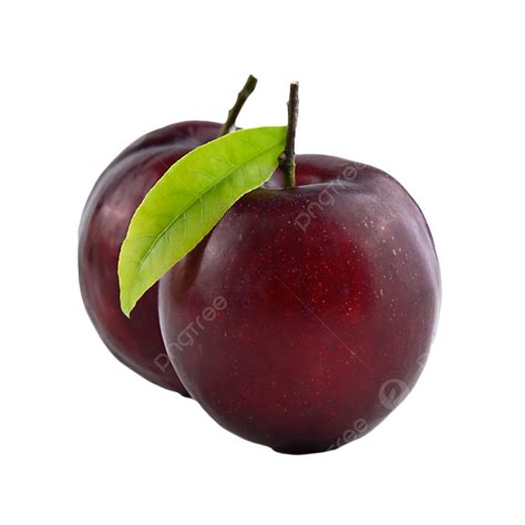 Plum Color Fruit Red Plum Colour Food Png Transparent Image And