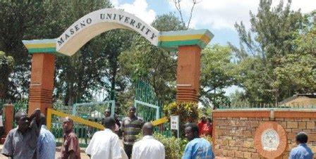 Maseno University Diploma Courses Offered - Maseno University Courses