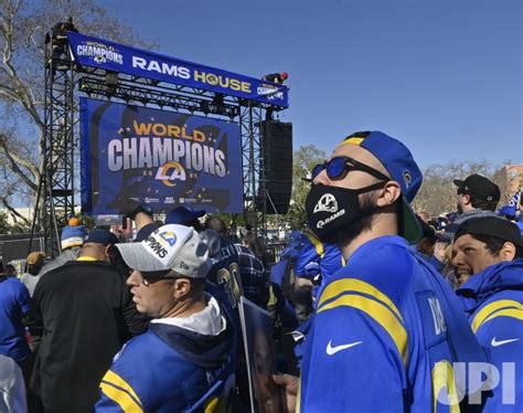 Photo Rams Celebrate Super Bowl Lvi Win With Victory Parade In Los