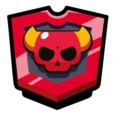 🥇 Red Brawl Stars Logo Decorative Sticker 🥇