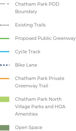 Community Map – Chatham Park Homes