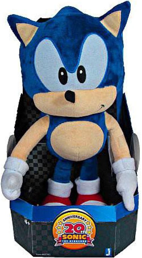 Jazwares Sonic The Hedgehog 20th Anniversary Sonic 15 Plush Classic