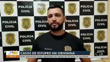 Jornal Tapajós 1ª Edição Polícia investiga casos de estupro em