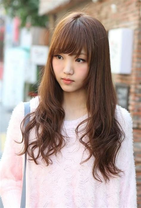 15 Collection Of Korean Hairstyle With Round Face