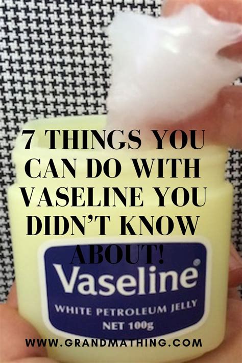 These Are 7 Things You Can Do With Vaseline You Didn’t Know About Vaseline Uses Vaseline