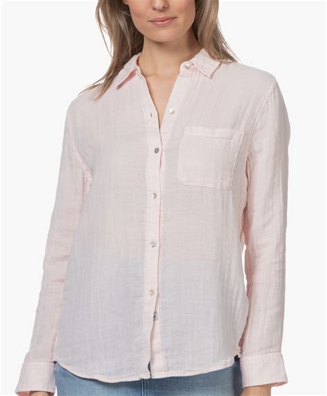 Rails Ellis Cotton Muslin Shirt Petal 607 695 011 Petal