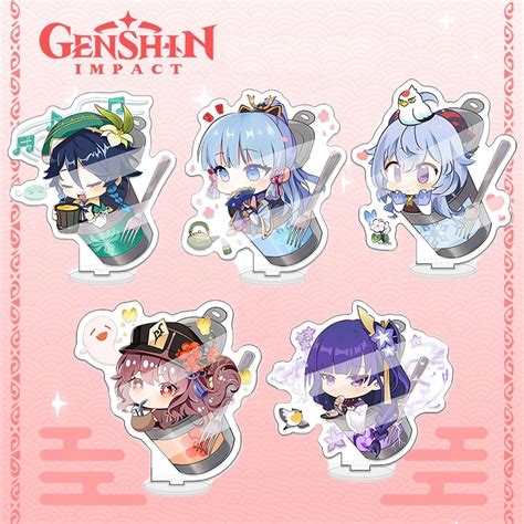 Ver Ly M H Nh Standee Mica Arcrylic Nh N V T Genshin Impact Zhongli