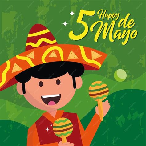 Premium Vector Cinco De Mayo Card Vector