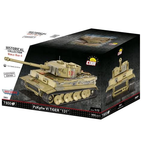 COBI 1:12 Scale Tiger 131 (2801) - War Bricks USA