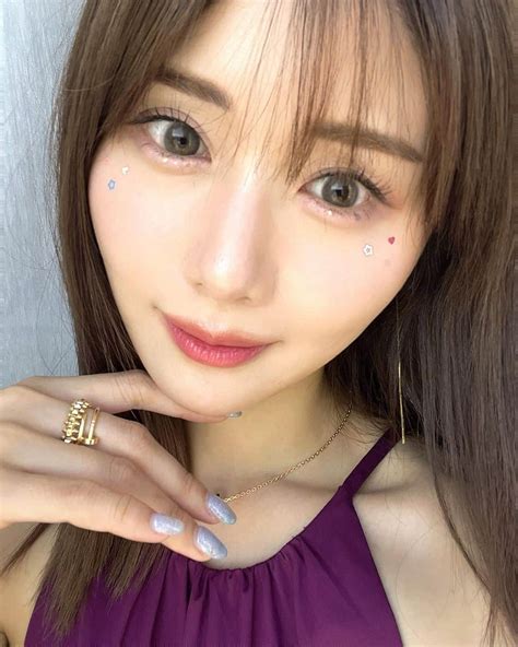 一木美里さんのインスタグラム写真 一木美里instagram「💜💜💜 今回も撮影の時のメイクは Makeupella 先生にお