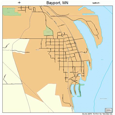 Bayport Minnesota Street Map 2704114