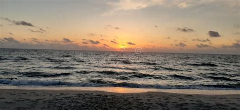 Sunset at the Beach in Naples Stock Image - Image of florida, rural ...