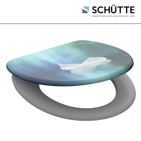 Sch Tte Wc Sitz Fallen Leaf Duroplast Mit Absenkautomatik Kaufen Bei Obi