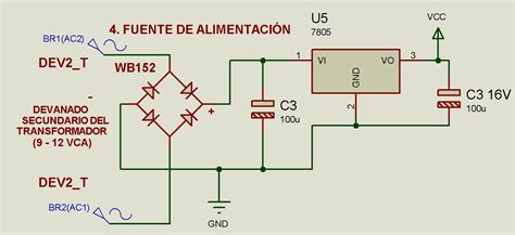 Diagrama Circuito Electronico Fuentes De Alimentacion