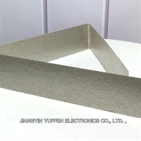 High Temperature White Thin Mica Insulation Material Mica Sheet